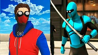 Spider Fighting: Hero Game vs Blue Ninja : Superhero Game || Which is Better? screenshot 3