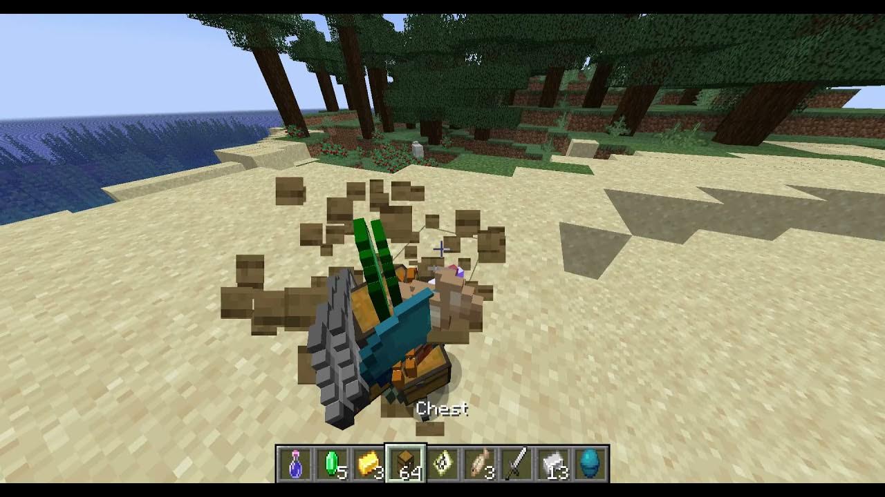 How to quick move items in minecraft! Minecraft YouTube