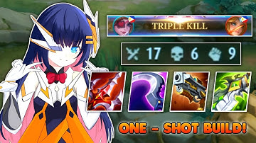 RUBY 17 KILLS HARD CARRY! INSANE BURST DAMAGE!🔥RUBY BEST BUILD 2023
