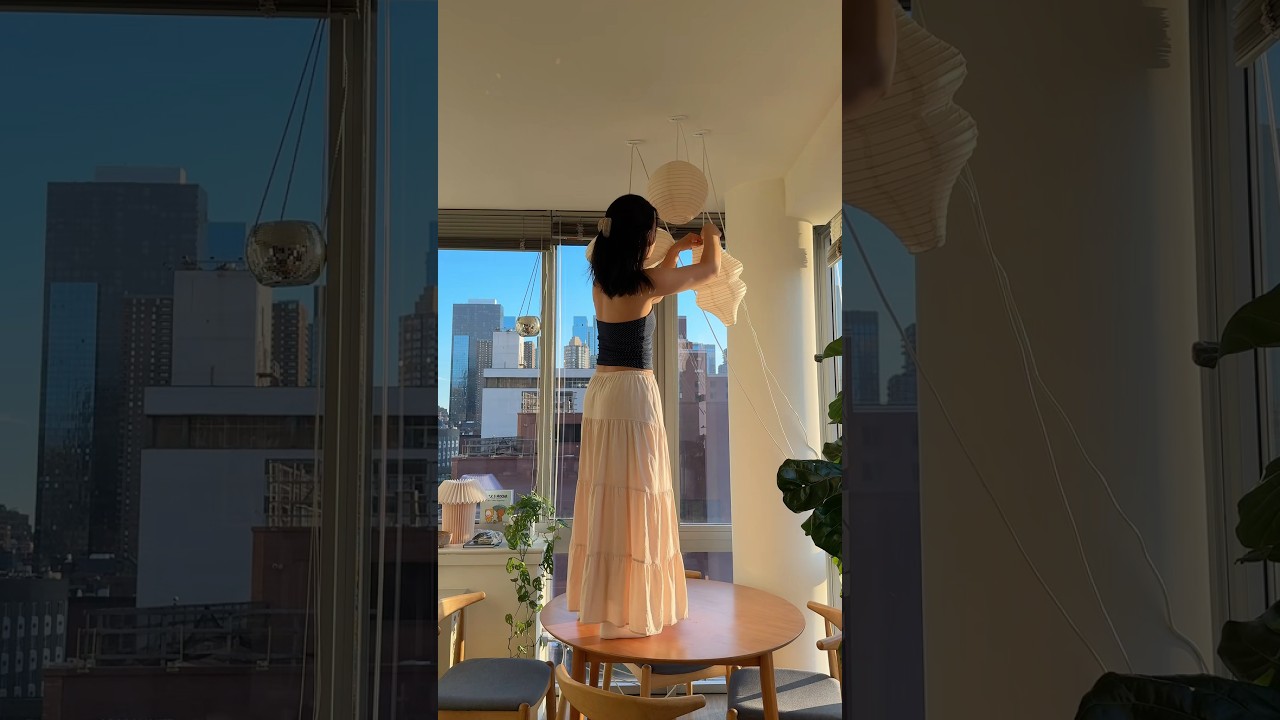 diy tea stained lantern lights ☕️ 