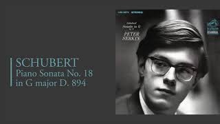 SCHUBERT Piano Sonata No. 18 in G major D. 894 (Peter Serkin)(1966)