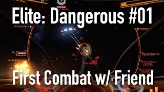 Elite: Dangerous gameplay #01 - First combat!