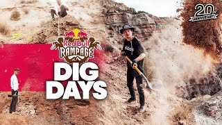 Digging the Wildest Lines in MTB @ Red Bull Rampage | Dig Days 2021