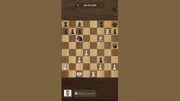Daily Puzzle - 30.3.2025 #chess