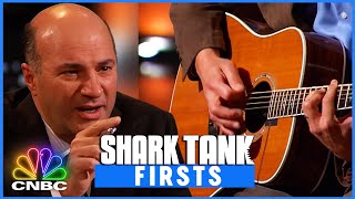 Kevin O’Leary Leads A Shark Jam Session | Shark Tank Firsts | CNBC Prime