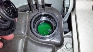 2010-2017 Volvo XC60 SUV - How To Check Engine Coolant Level - T5 2.0L Turbo I4