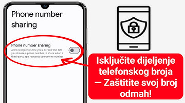 Spriječite Google da dijeli vaš broj telefona – Postavke privatnosti