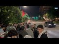 University of Tennessee pro-Palestinian demonstrators gather on campus