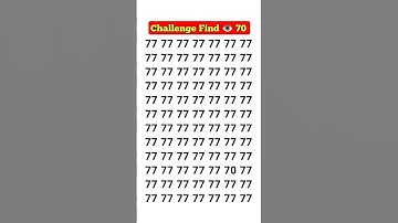 Find the Hidden Number in 5 Seconds! | Observation Challenge 🔢