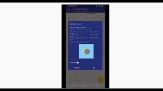 How to use Annular Solar Eclipse app.