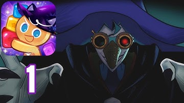 CookieRun Witch’s Castle - Part 1 - Gameplay Walkthrough - Level 1-9 Tutorial (Android, iOS)