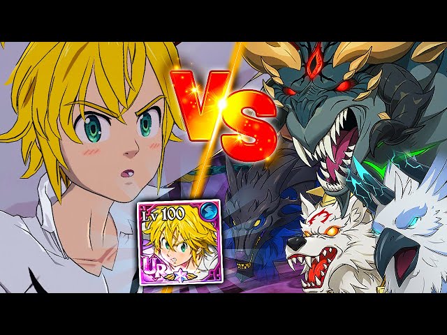 INCREDIBLE! DEMON KING MELIODAS VS *ALL* DEMONIC BEAST BATTLES! | Seven Deadly Sins: Grand Cross class=