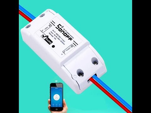 INTERRUPTOR E TOMADA WIRELESS SONOFF ACIONAMENTO REMOTO VIA CELULAR PARTE 1 INTERRUPTOR E TOMADA WIRELESS SONOFF ACIONAMENTO REMOTO VIA CELULAR PARTE 1