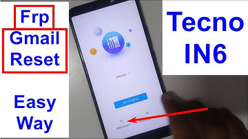 Tecno Camon iClick IN6 Frp Gmail password recovery easy