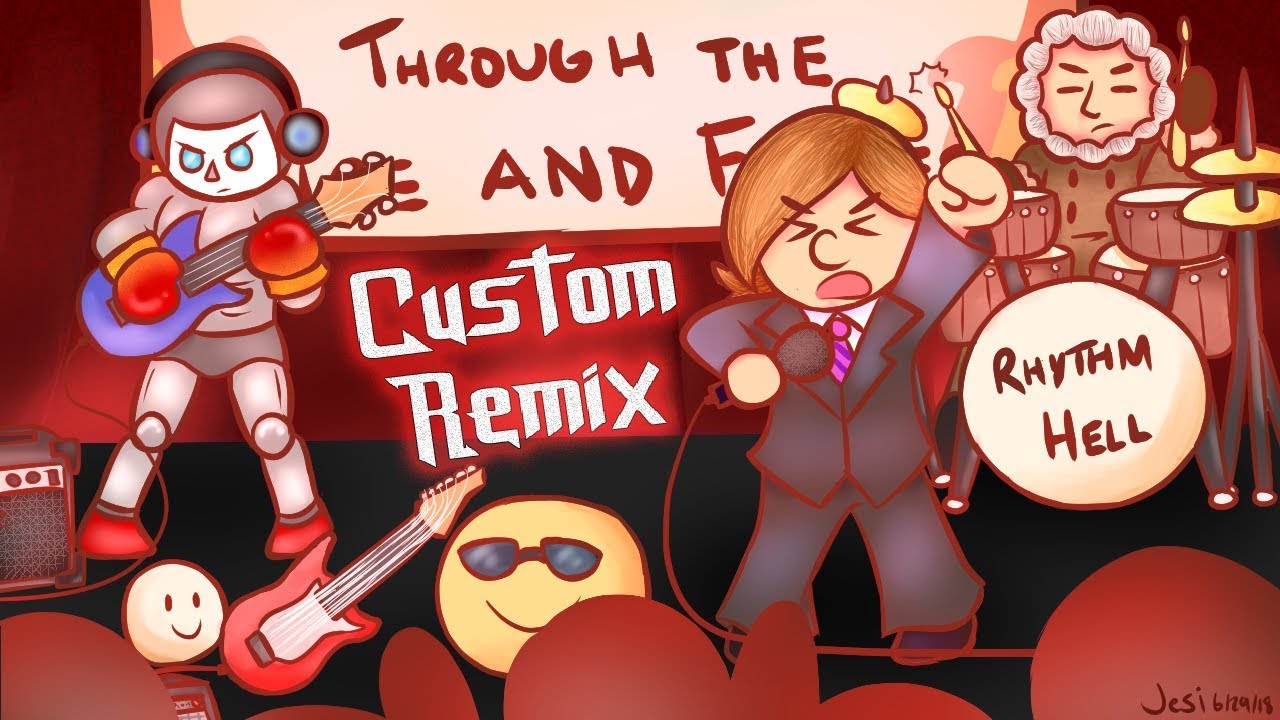 Rhythm Heaven Custom Remix - Through the Fire and the Flames (DragonForce)