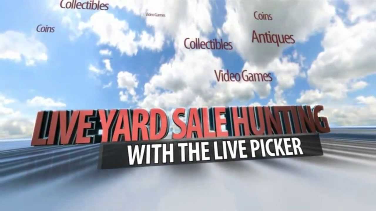 Live Yard Sale Hunting Teaser Trailer YouTube