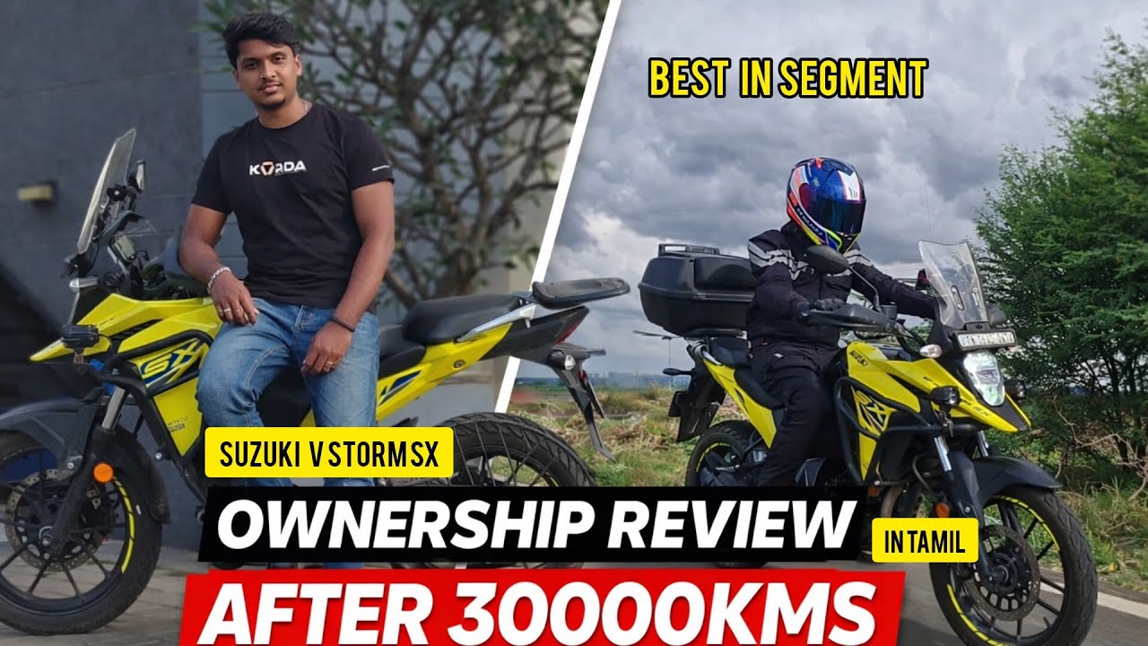 Suzuki v storm sx after 30000kms ownership review in tamil | Still worth to buy🤔 