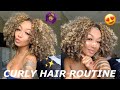 UPDATED CURLY HAIR ROUTINE