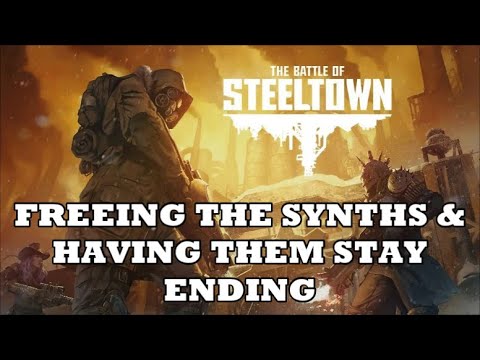 Wasteland 3 - The Battle Of Steeltown DLC - Best Ending: Freeing Synths & Having Them Stay