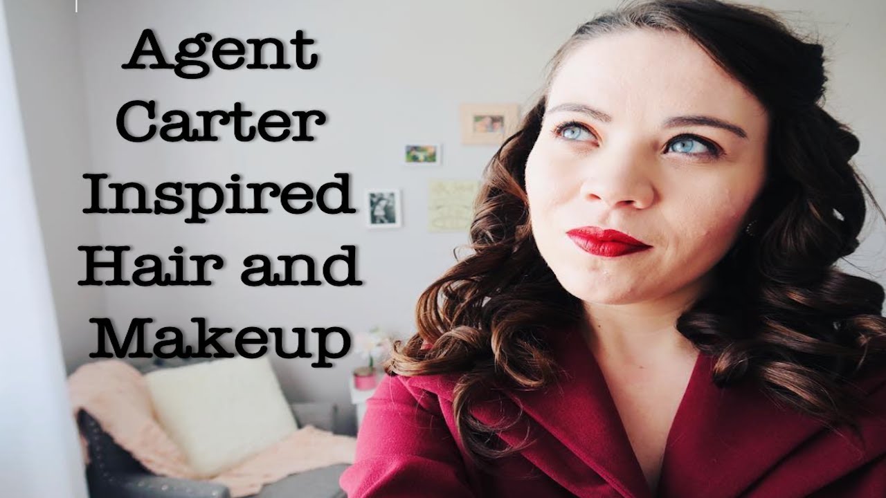 Agent Carter Inspired Hair and Makeup | 1940's Tutorial