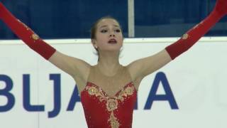 2016 ISU Junior Grand Prix - Ljubljana - Ladies Free Skate - Alina ZAGITOVA RUS