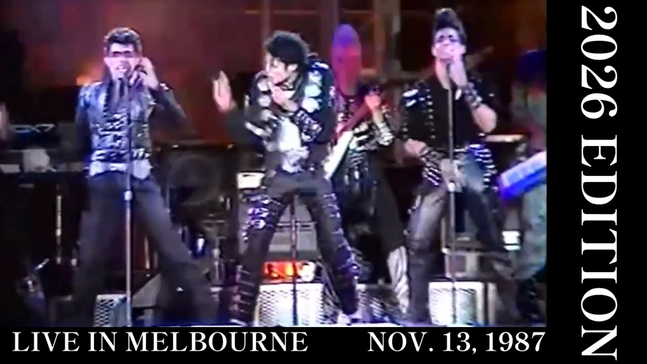 Michael Jackson - Bad Tour Live in Melbourne (November 13, 1987)