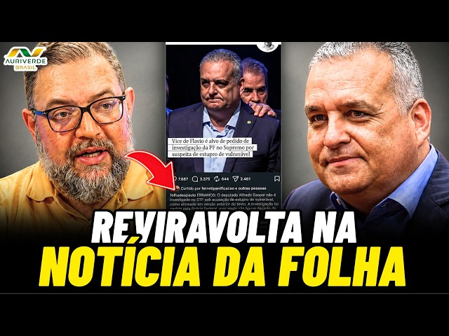 Folha admite erro sobre vice de Flávio e caso ganha novo rumo!