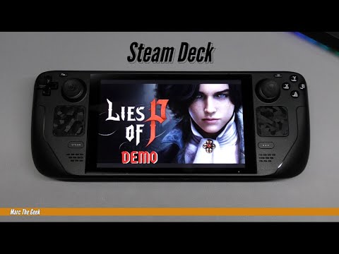 Lies of P Demo Gameplay on Steam Deck