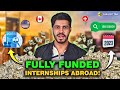 Fully funded international internships for 2023  intern abroad for free