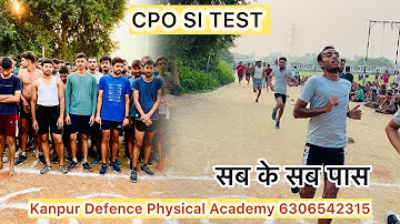 CPO SI 1600 Meter Running Trial video !!All Batch Pass !!1600 Meter Running !!