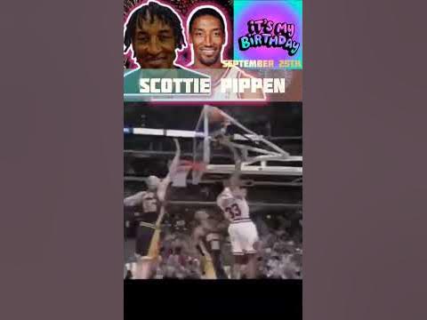 NBA on TNT - Happy 50th Birthday Scottie Pippen!