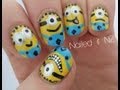 Despicable Me nail art tutorial!