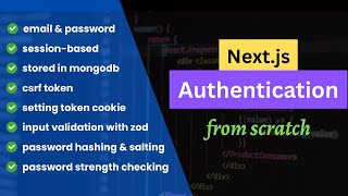 Credentials Authentication from Scratch in Next.js 15 - with Email & Password