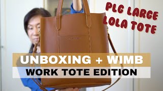 Portland Leather Goods Large Lola Tote  Reveal  Wimb Work Essentials  Work Edition 2024
