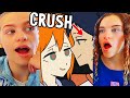 Storytime - SHE'S TRAPPED IN BASEMENT WITH CRUSH (REACT TO ANIMATED STORY w/The Norris Nuts)