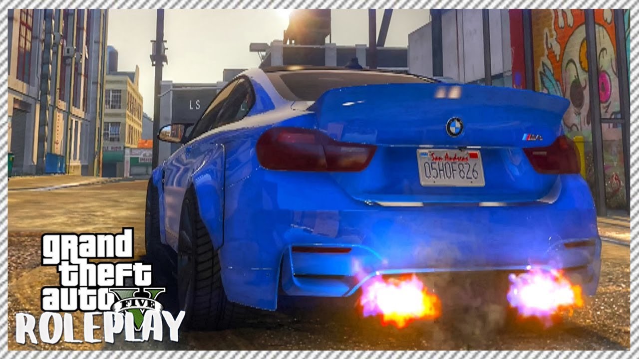 BMW M4 na FIXA raspando Tudo! GTA V - Carros REBAIXADOS (GTA 5 PC