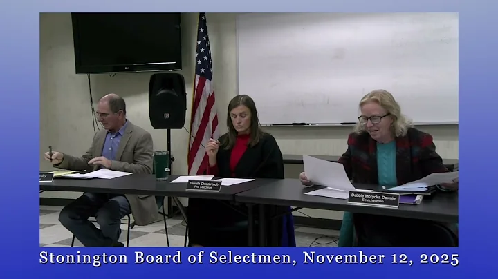 Board of Selectmen 11.12.25