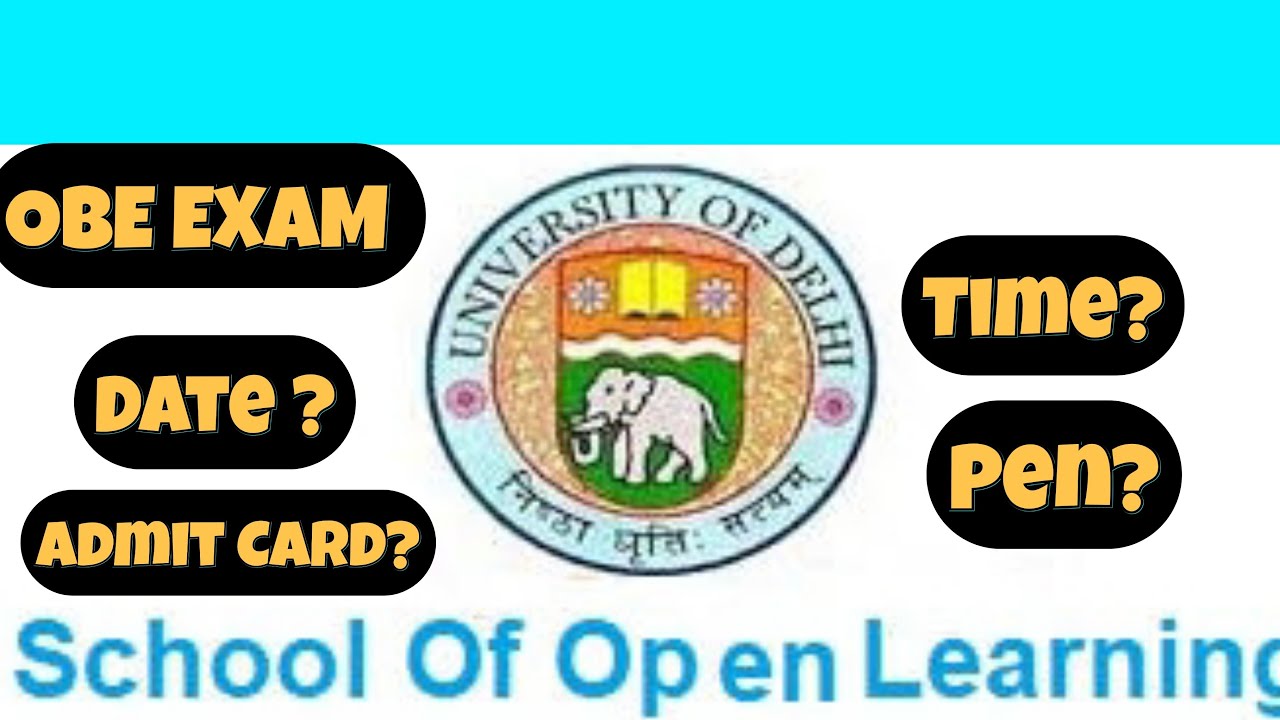 OBE EXAM ADMIT CARD - TIME