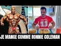 Je mange comme le plus gros bodybuilder au monde ronnie coleman pendant 24 h