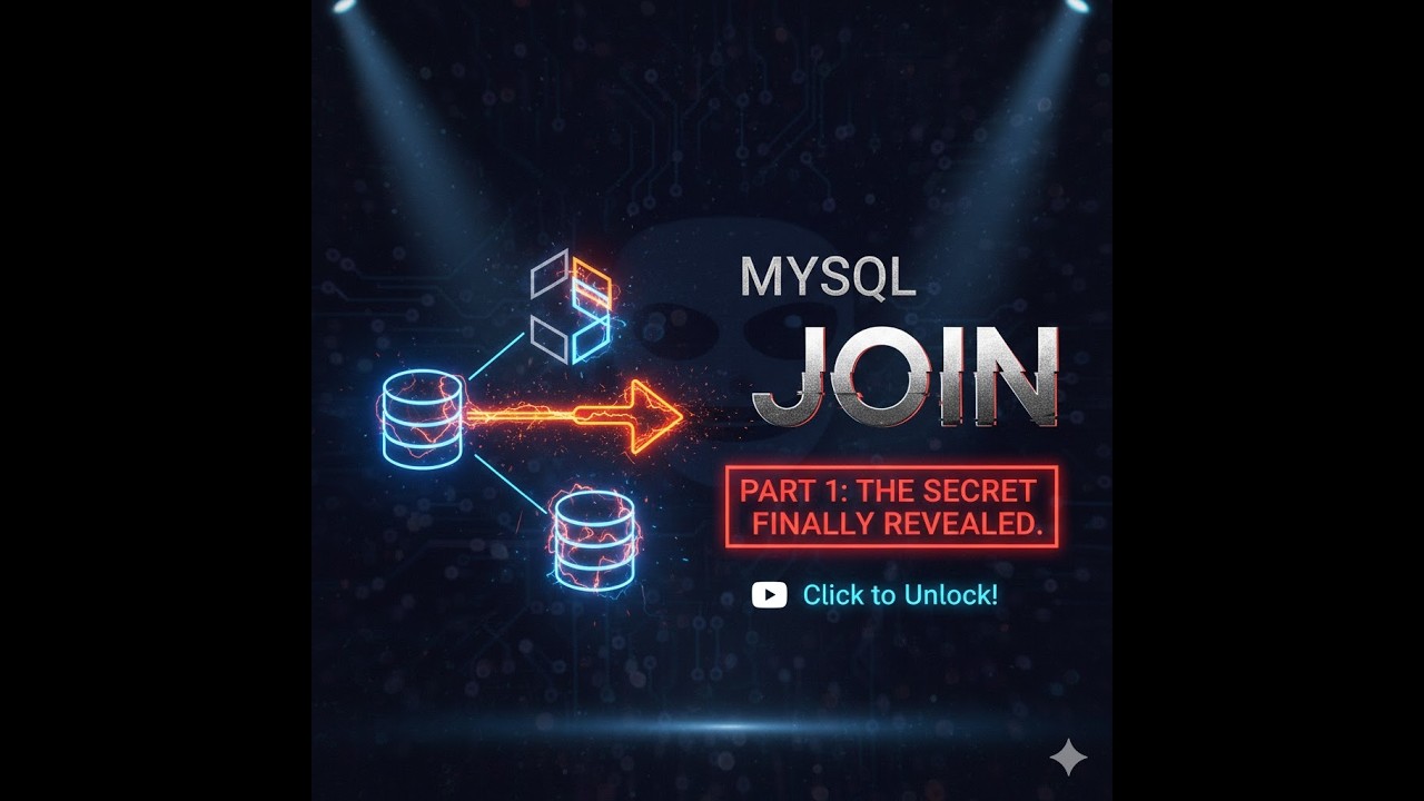 MySQL JOIN: The Secret Concept No One Tells You! (Part 1) 🤫 - YouTube