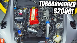 Building A Turbocharged Honda S2000 AP2 - Part 7 - Engine IN & First Start!