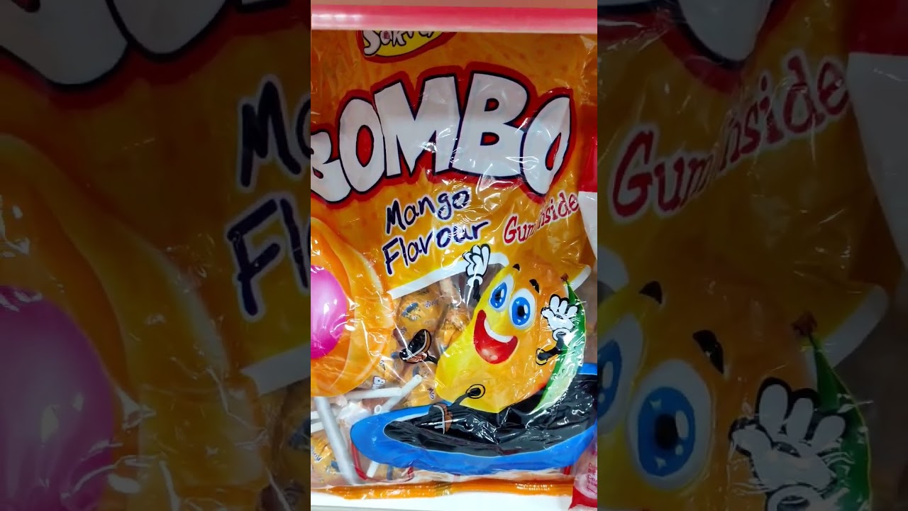 🍭🥭 Mango Flavor Lollipop Candy - BOMBO 🥰🍭🥭 || Chilax