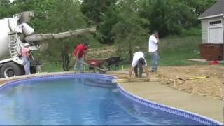 🏊‍♂️ Fiberglass Viking Inground Swimming Pool Installation - Viking Pool Installation Unveiled