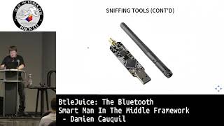 Hack lu 2016 BtleJuice  the Bluetooth Smart Man In The Middle Framework by Damiel Cauquil
