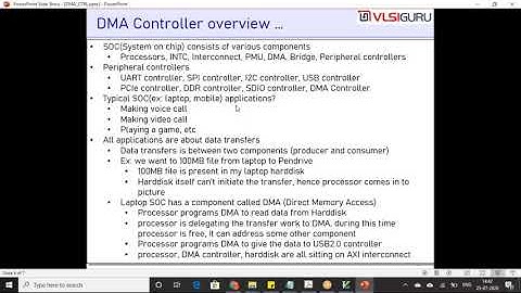 DMA CONTROLLER SES1 DEMO