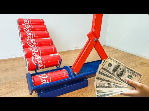 Make Extra Cash From Scrap - Learn How To Build A DIY Aluminum Can Crusher