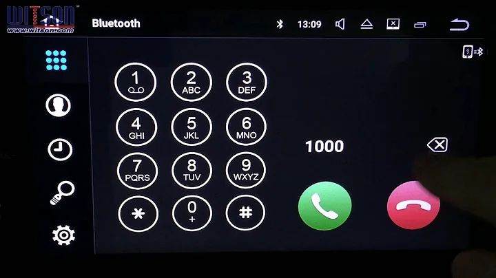 S190 Series Android DVD Bluetooth Function -Powered by WITSON