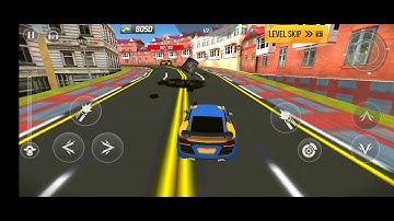 Flying Car Robot Shooting Game 5