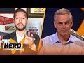 Nick Wright on Game 1 losses for LeBron's Lakers & Giannis' Bucks, Patriots new QB system | THE HERD