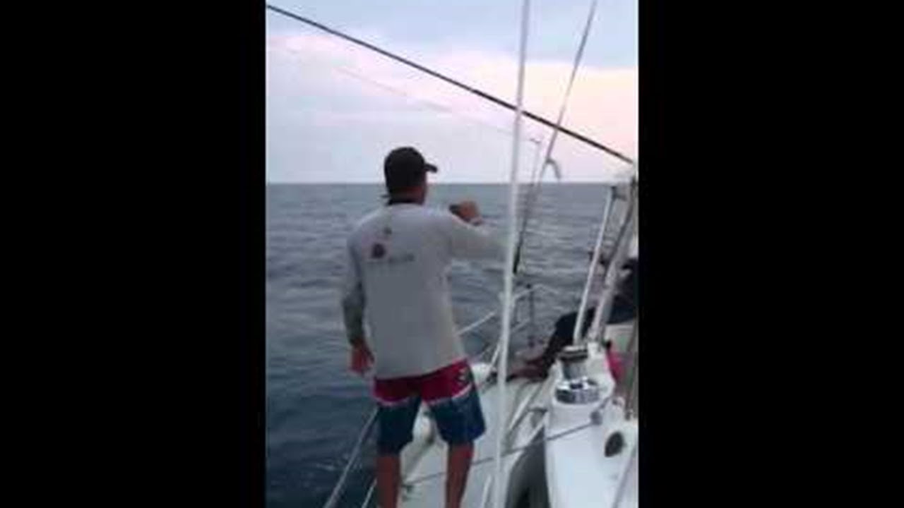 Boaters Rescue Stranded Drifter || ViralHog - YouTube